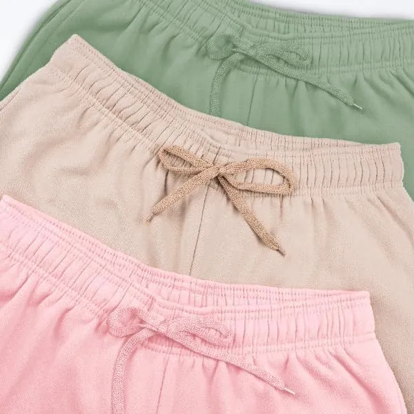 3 Pack Womens Sweatpants Comfortable Fleece Ladies Joggers