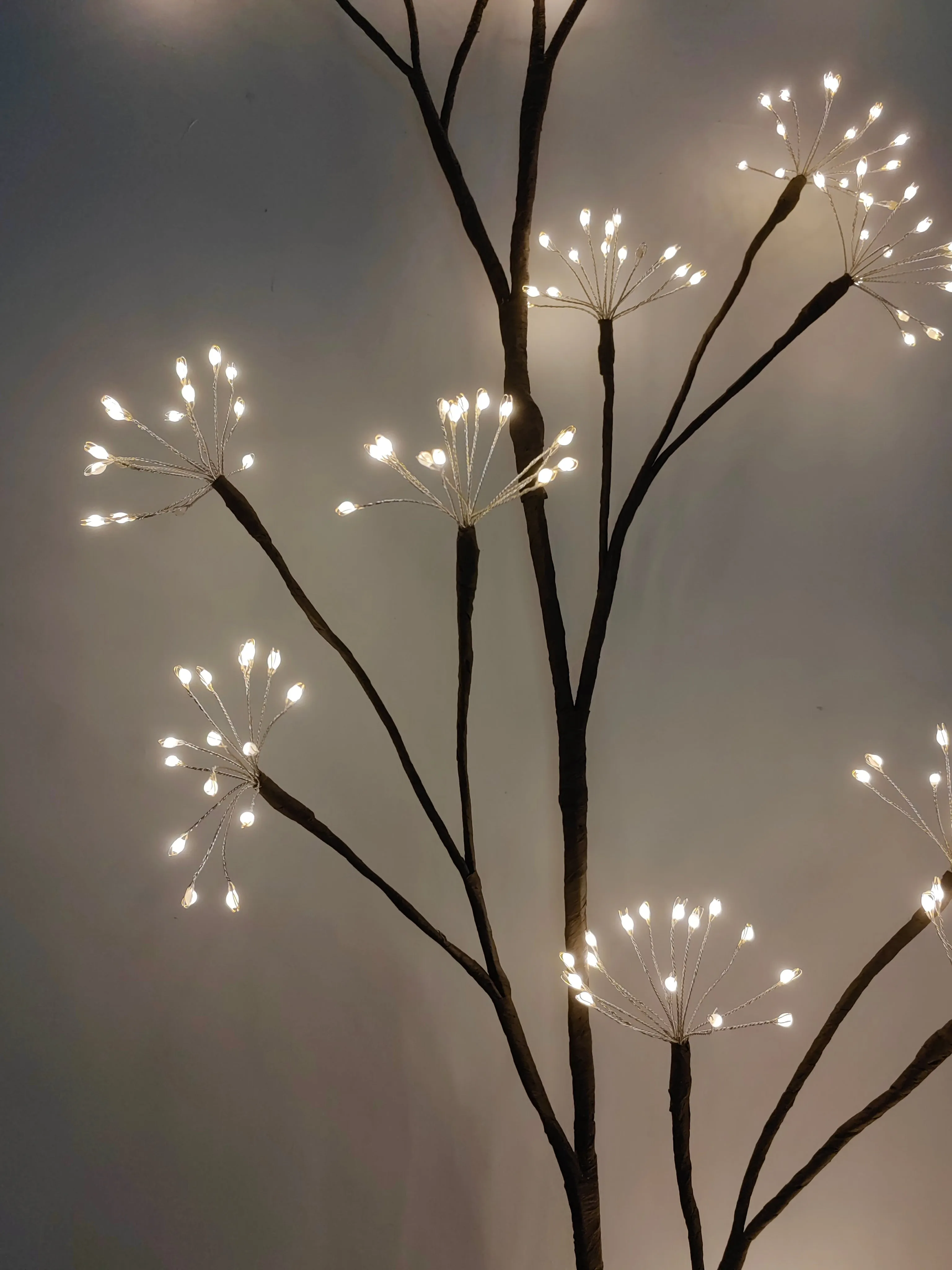 37525-BR - 70in LED Cluster Branch Indoor Christmas Decor Plug In Operated