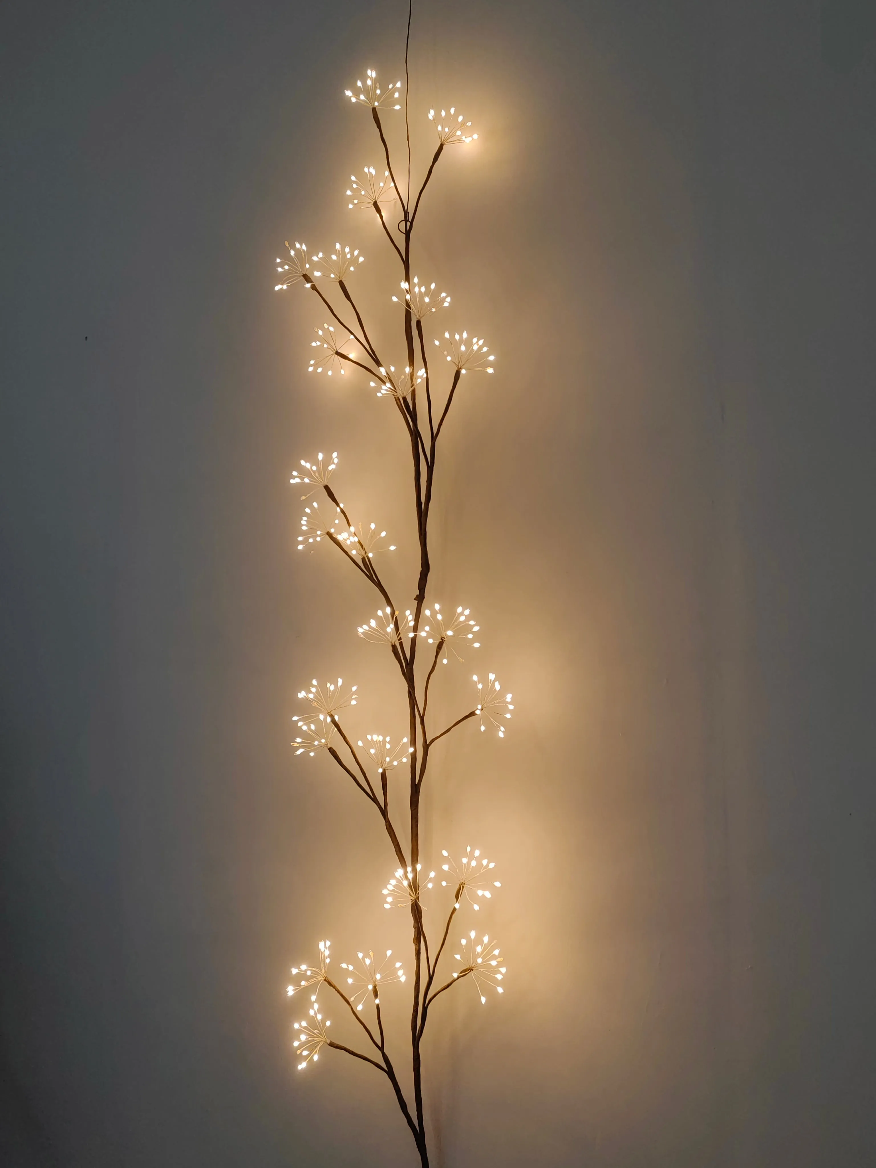 37525-BR - 70in LED Cluster Branch Indoor Christmas Decor Plug In Operated