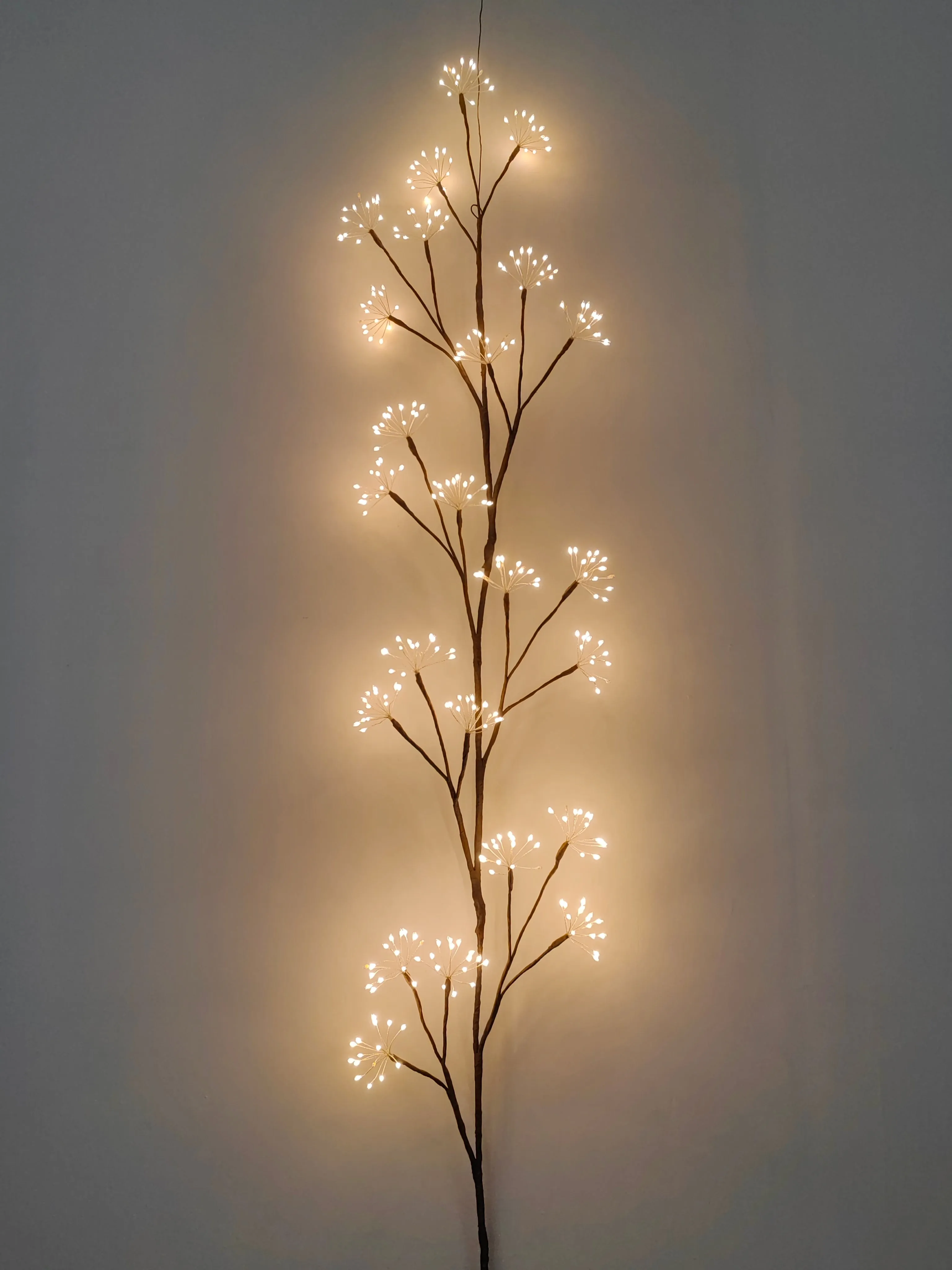 37525-BR - 70in LED Cluster Branch Indoor Christmas Decor Plug In Operated