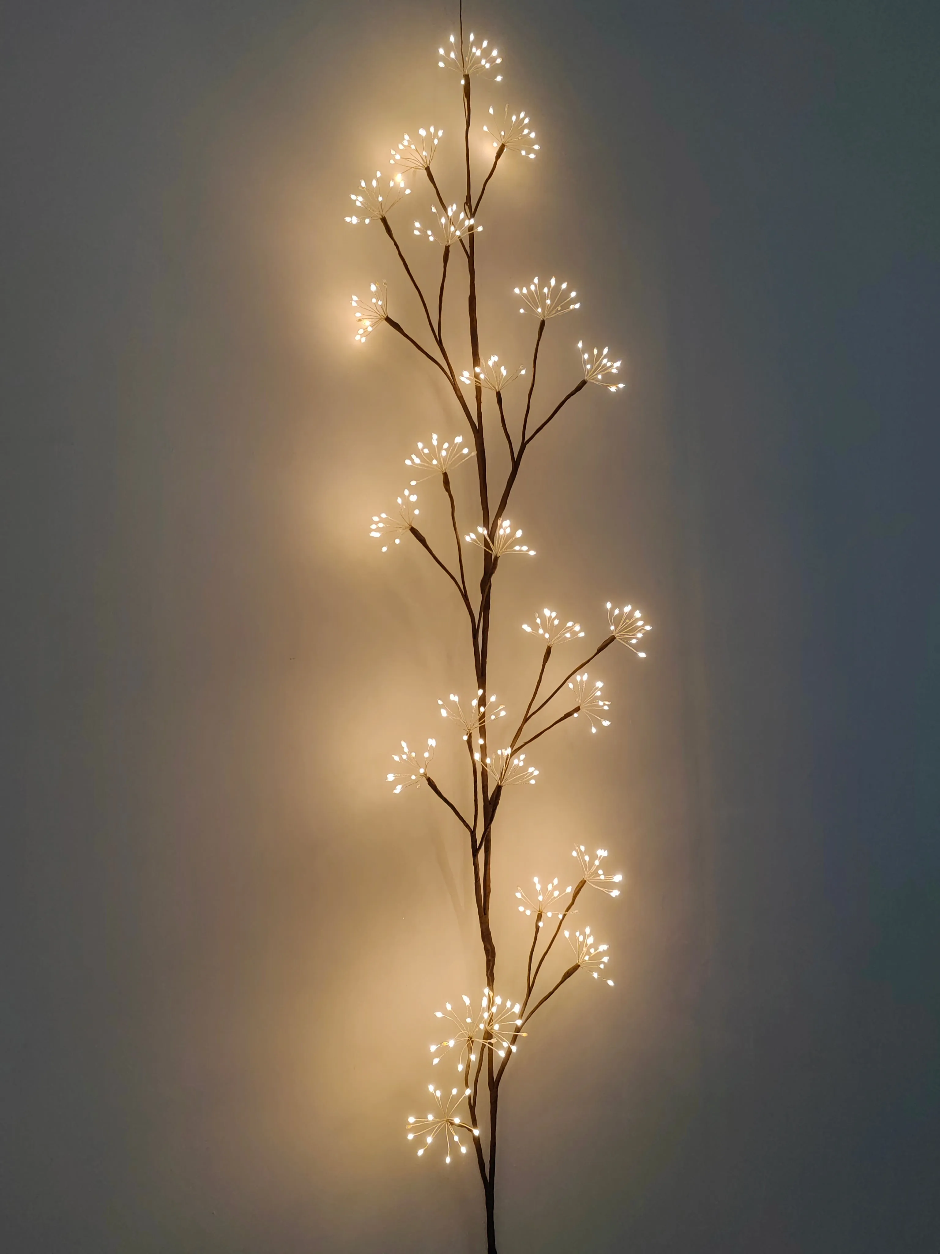 37525-BR - 70in LED Cluster Branch Indoor Christmas Decor Plug In Operated