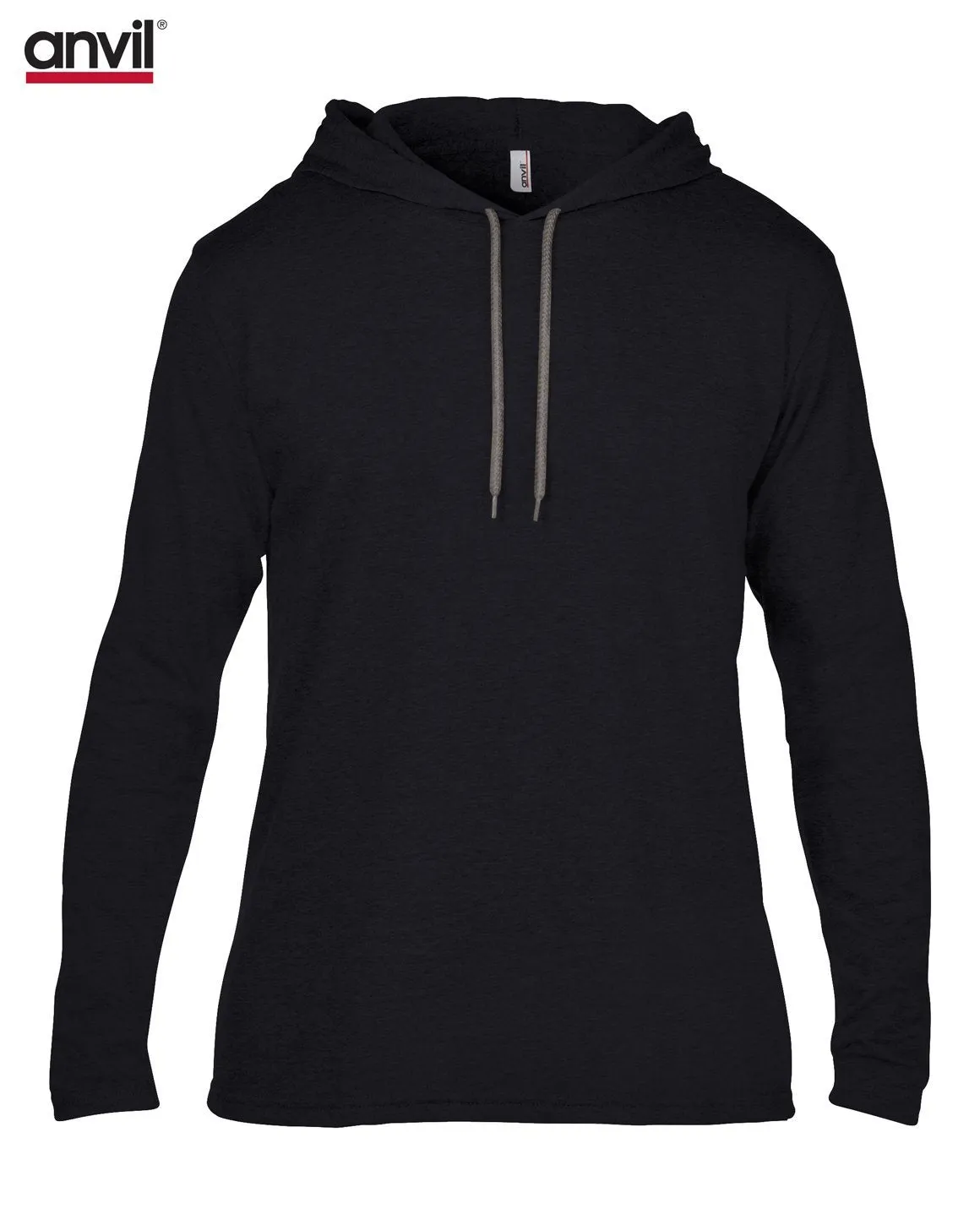 Adult Lightweight Long Sleeve Hooded Tee