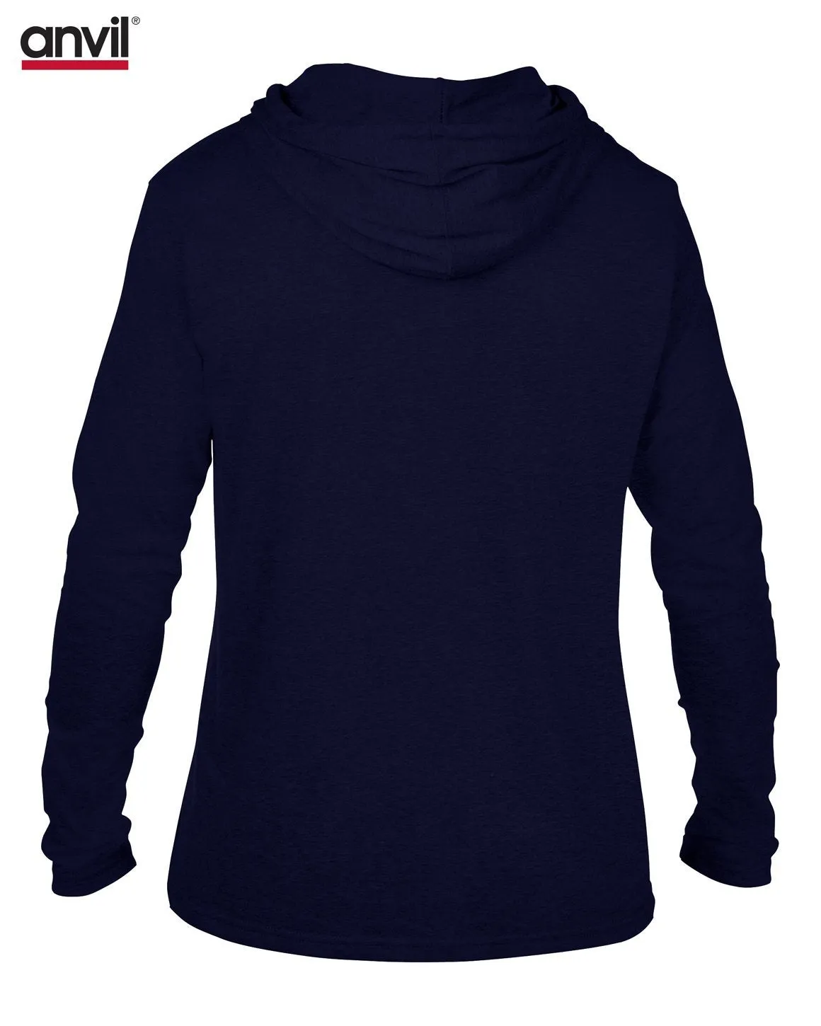 Adult Lightweight Long Sleeve Hooded Tee