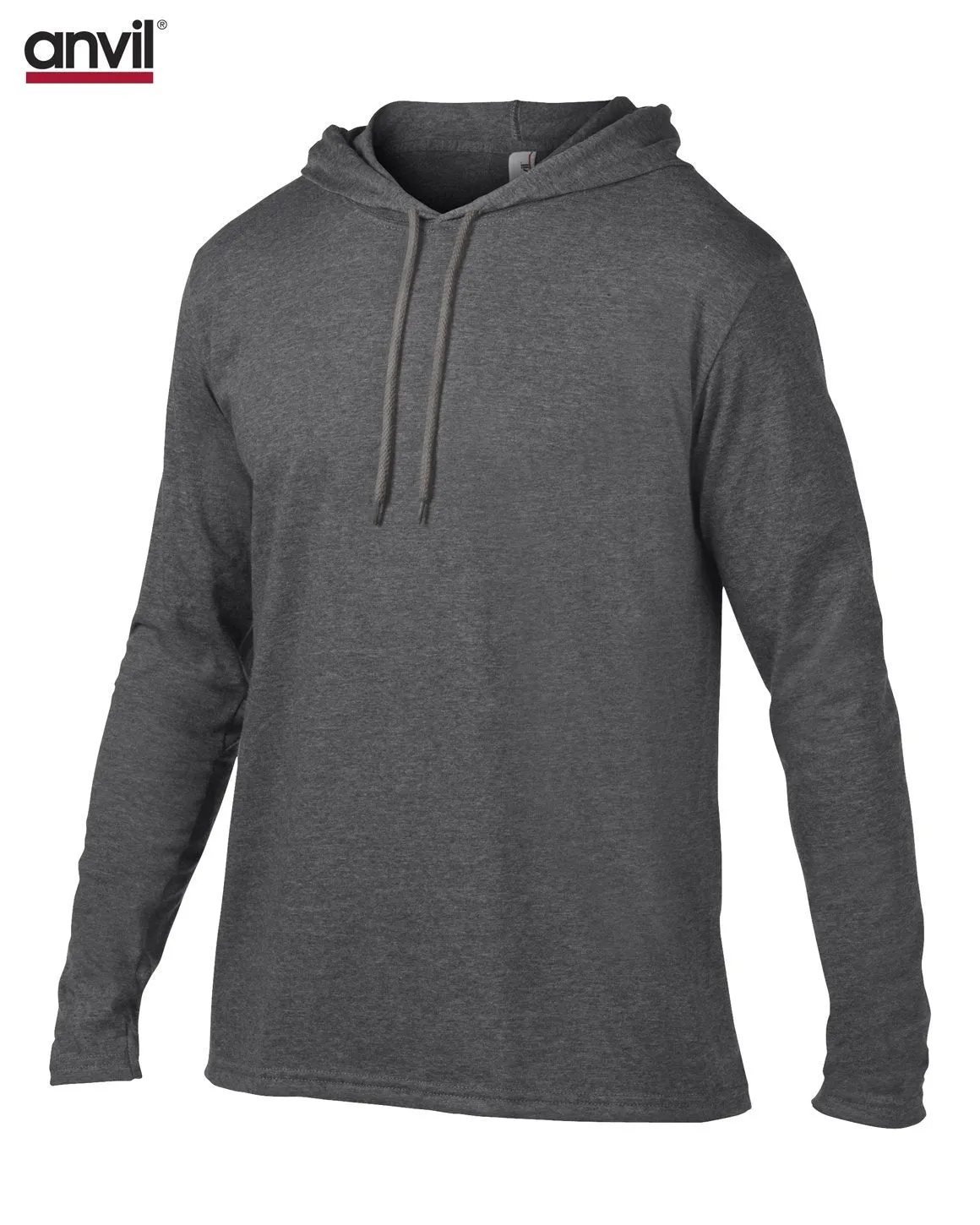 Adult Lightweight Long Sleeve Hooded Tee
