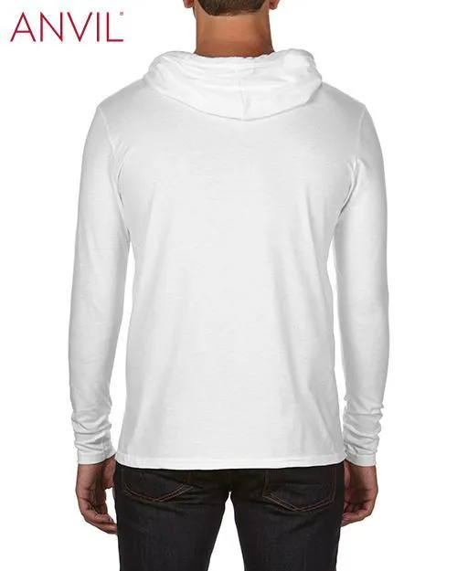 Adult Lightweight Long Sleeve Hooded Tee