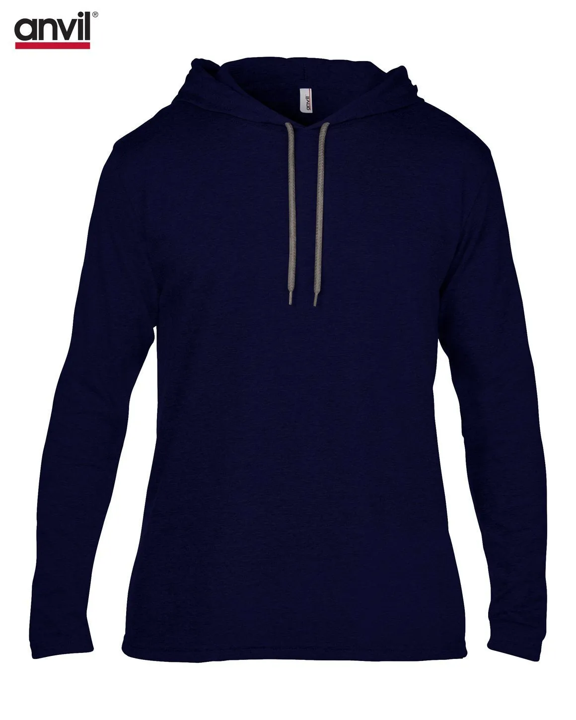 Adult Lightweight Long Sleeve Hooded Tee