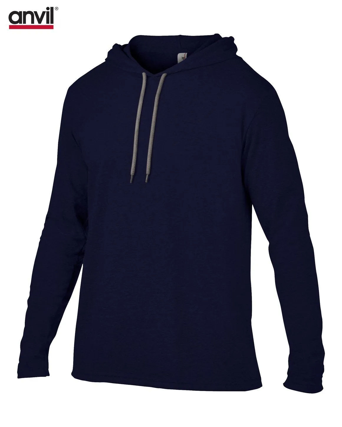 Adult Lightweight Long Sleeve Hooded Tee