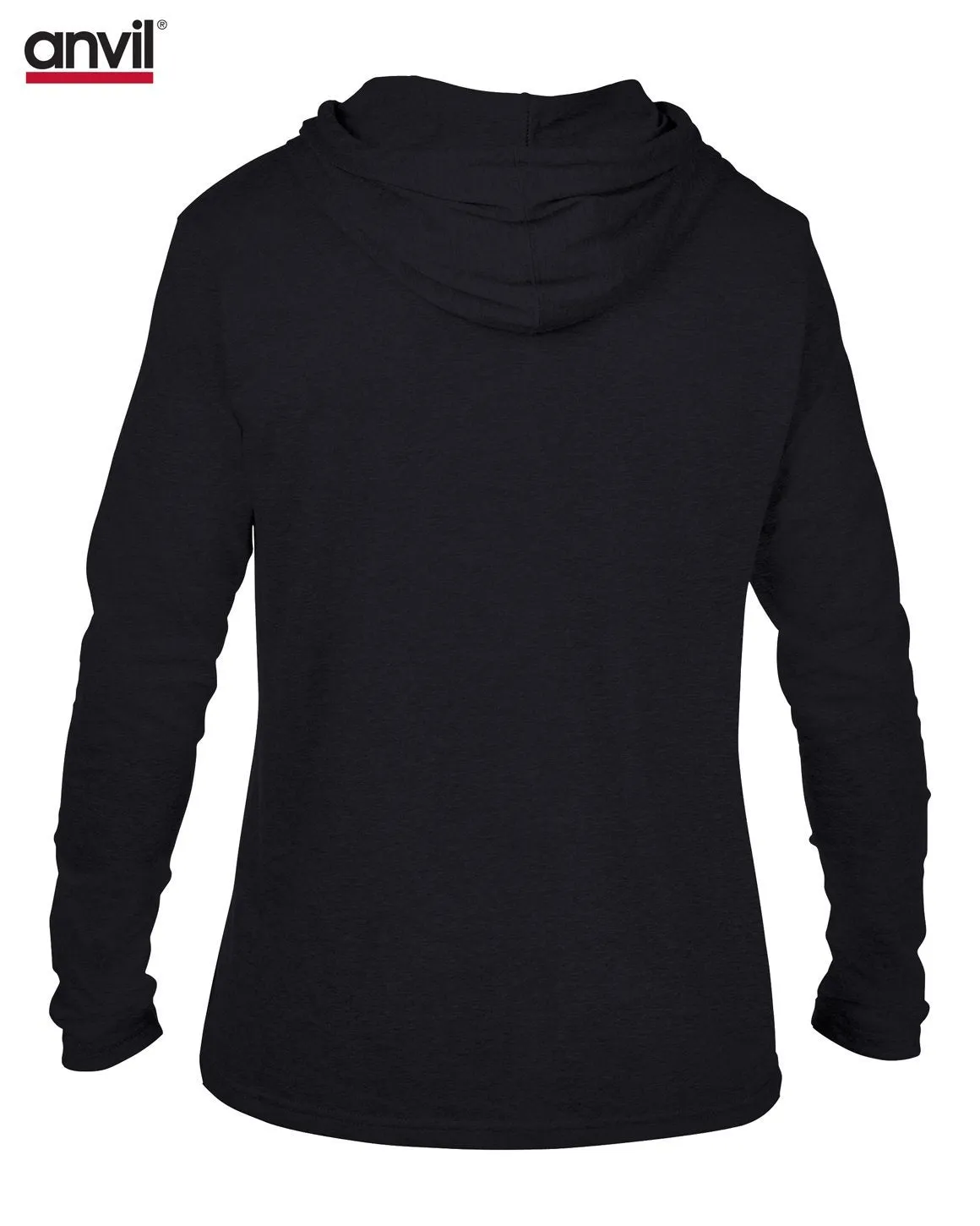 Adult Lightweight Long Sleeve Hooded Tee