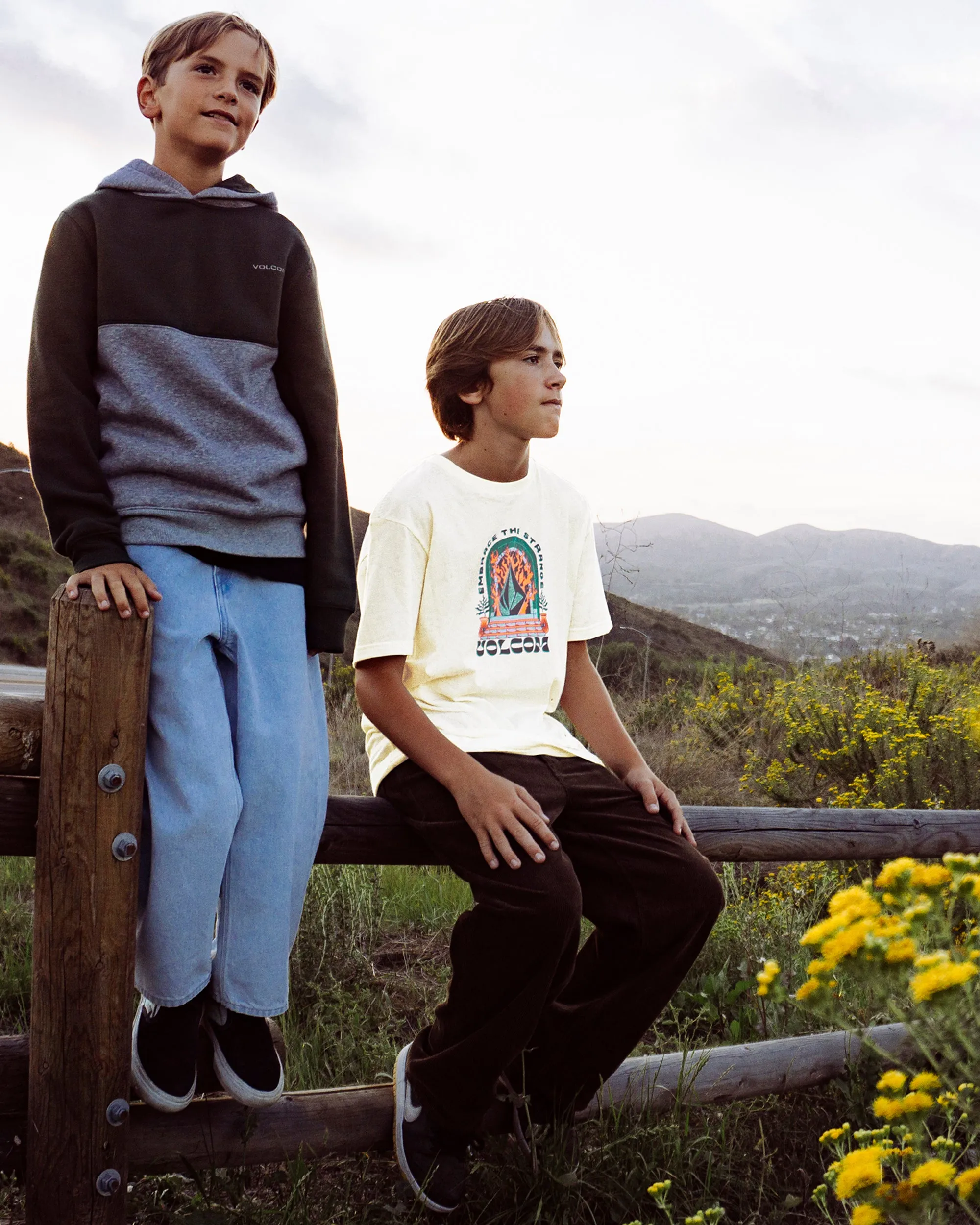 Big Boys Sacred Stone Short Sleeve Tee - Off White