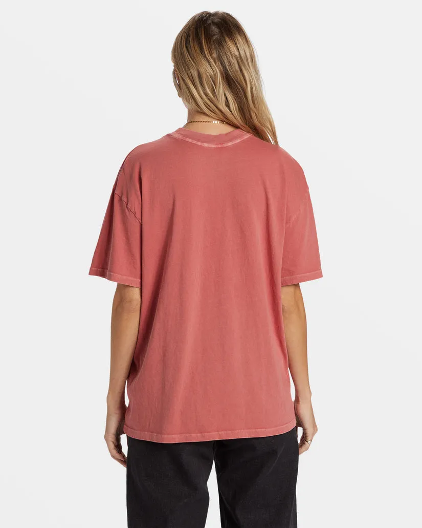 Billabong Dreaming Of Paradise T-Shirt - RED CLAY