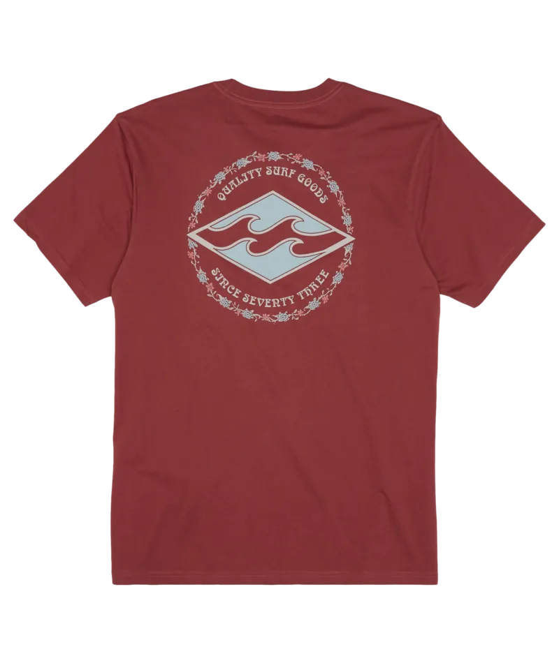 Billabong Mens Rotor Diamond Short Sleeve T-Shirt