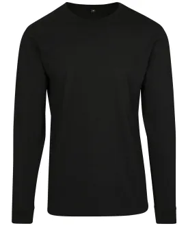 Black - Long sleeve with cuff rib