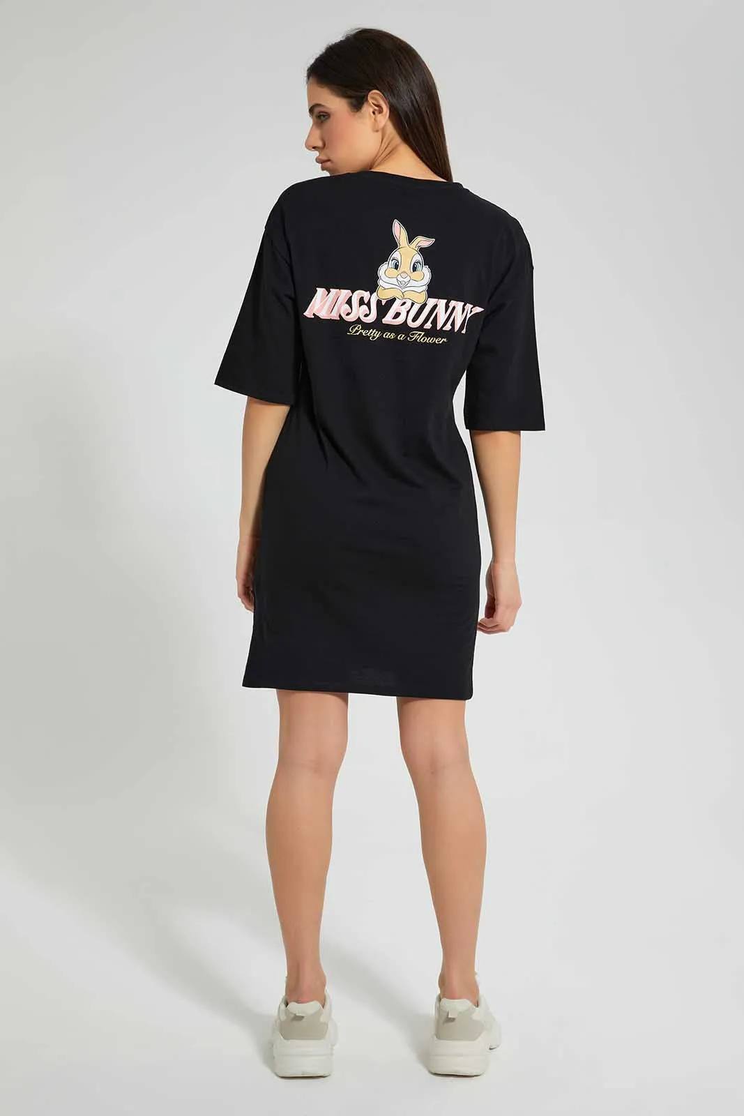 Black Thumper Long T-Shirt