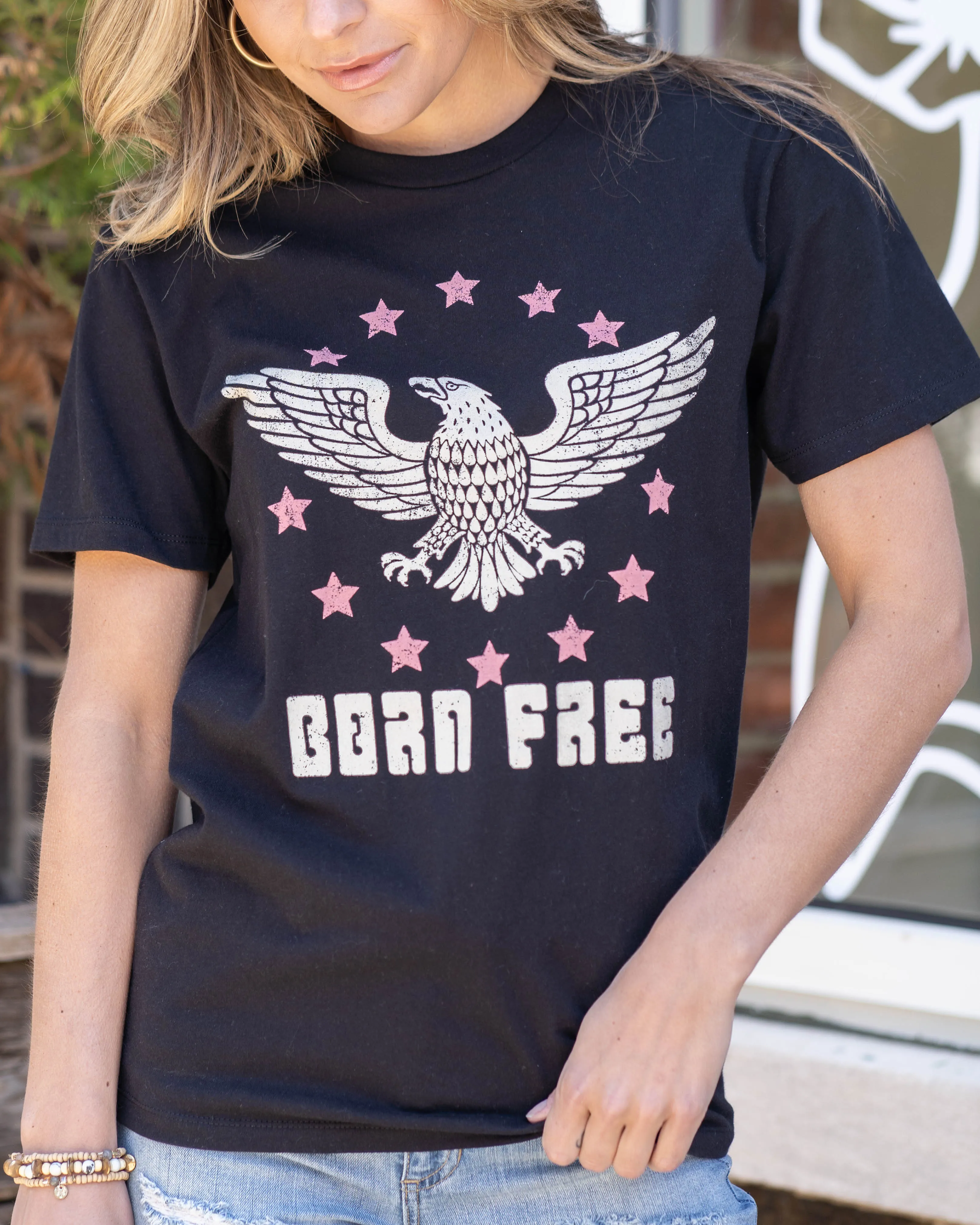 Born Free Tee - Black