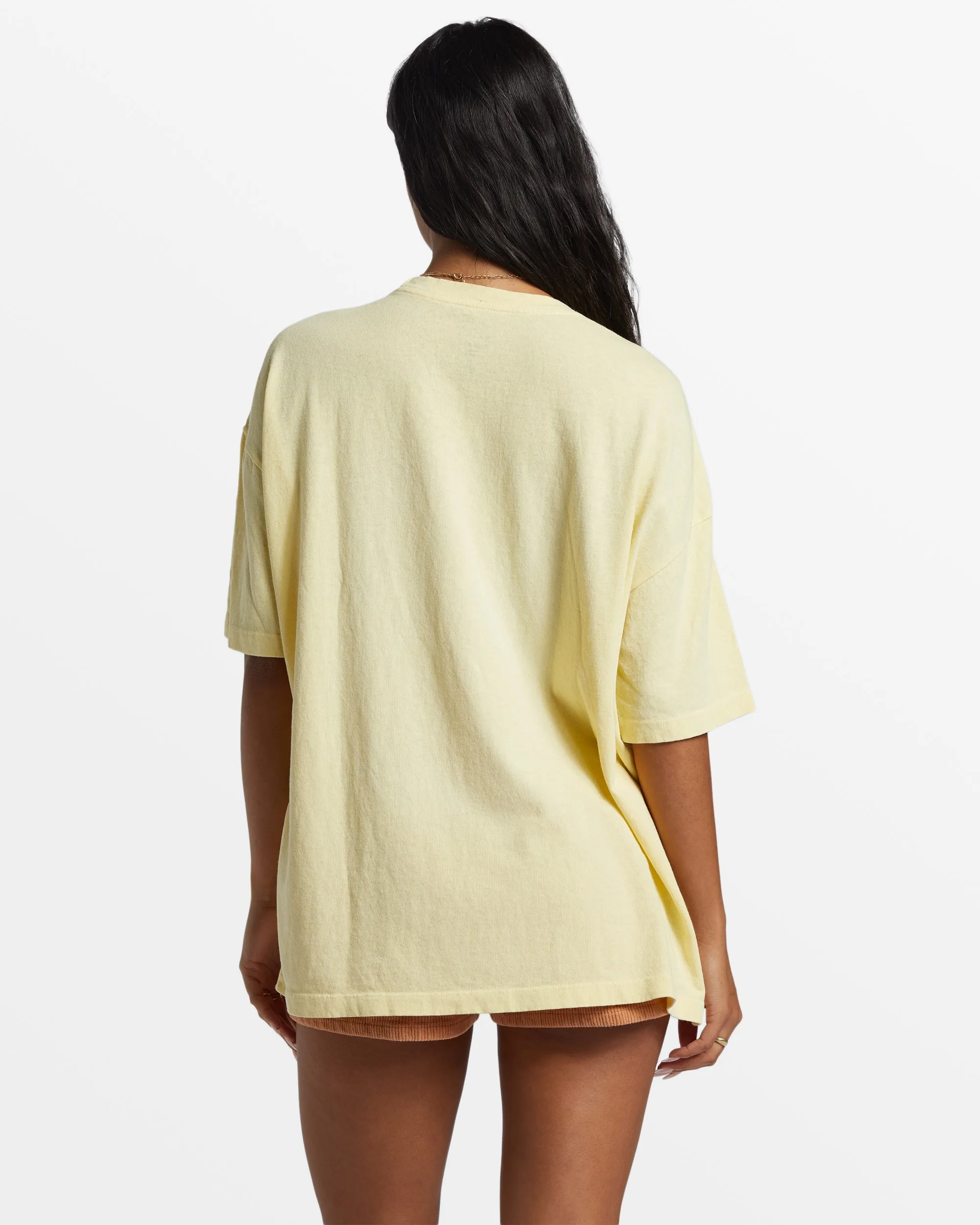 Break Of The Day Oversized T-Shirt - Mellow Yellow