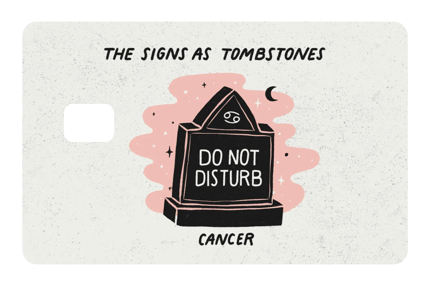 Cancer as a Tombstone