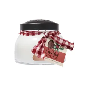 Candy Cane Scented Candle - 22 oz, Mama Holiday Jar