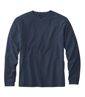 Carefree Unshrinkable T Shirt Without Pocket Long Sleeve Men's Regular