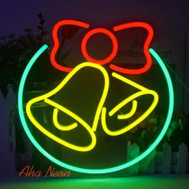 Christmas Bell Neon Sign