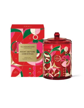 Christmas Candle 380g - Night Before Christmas - Glasshouse Fragrances