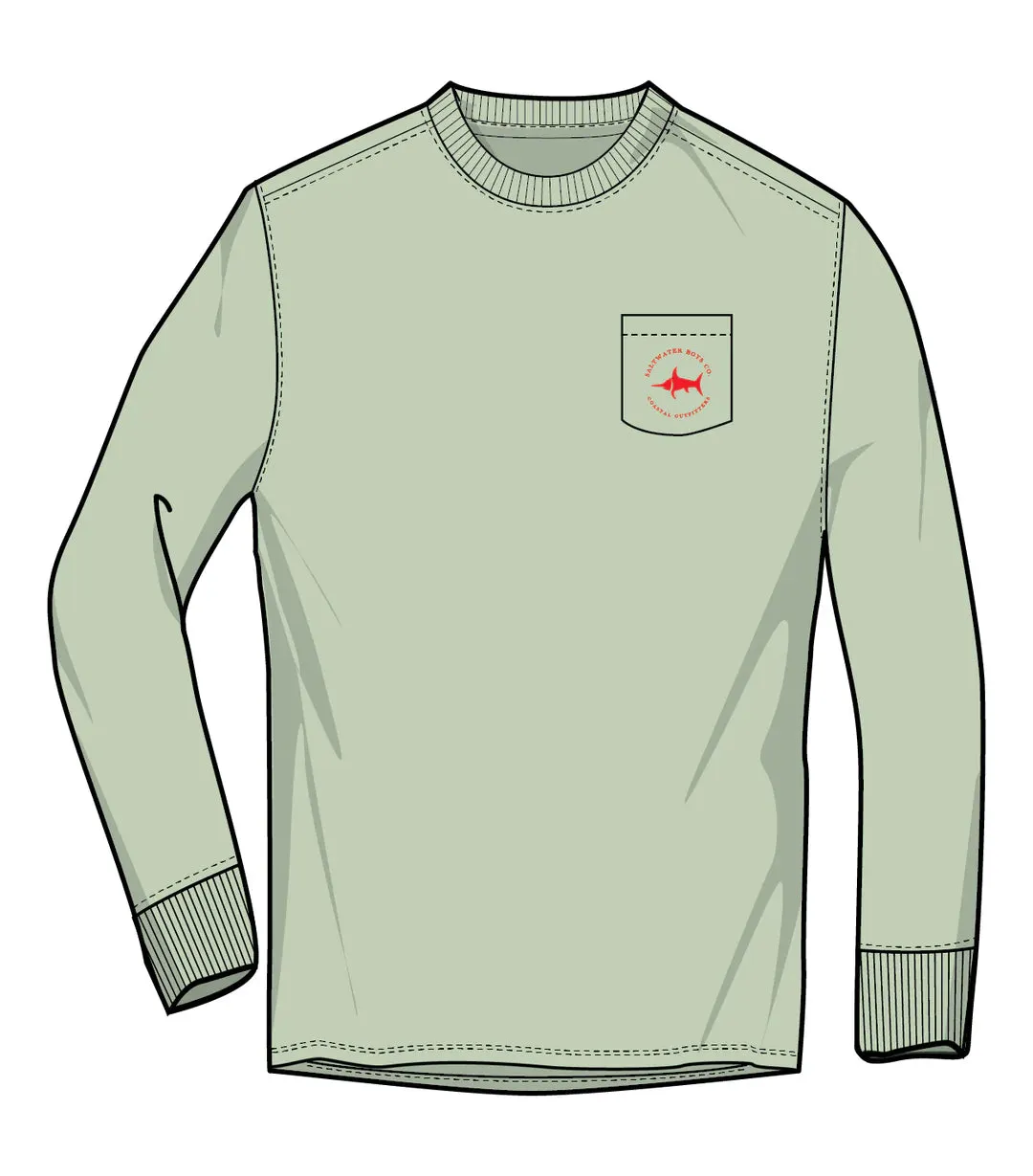 Christmas Deer Long Sleeve Tee