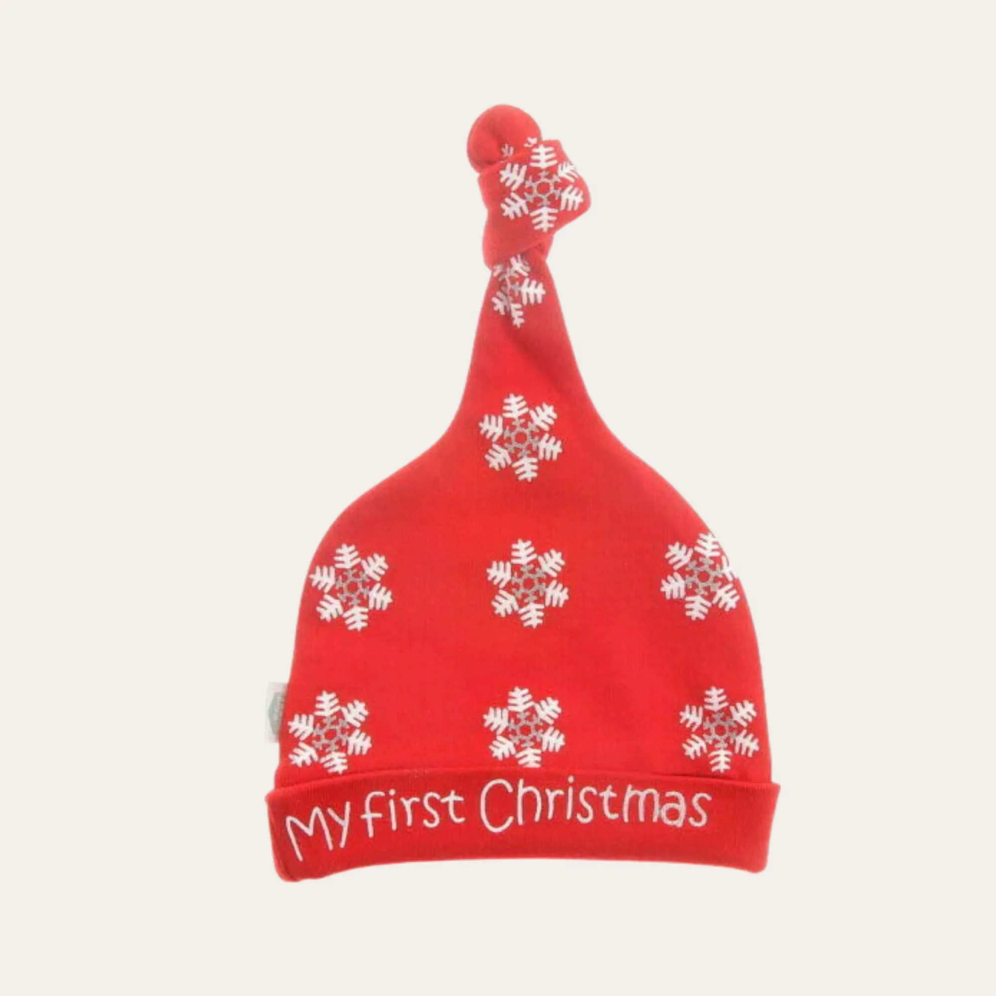Christmas Knotted Hat 'My First Christmas'