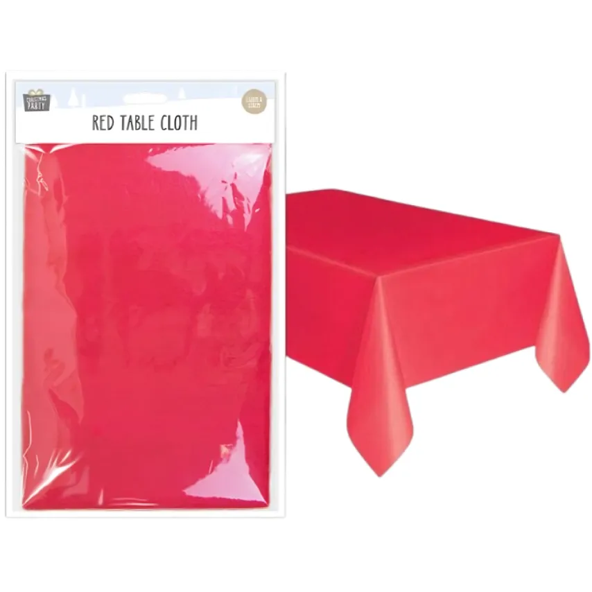 Christmas Red Tablecloth, 132cm x 178cm