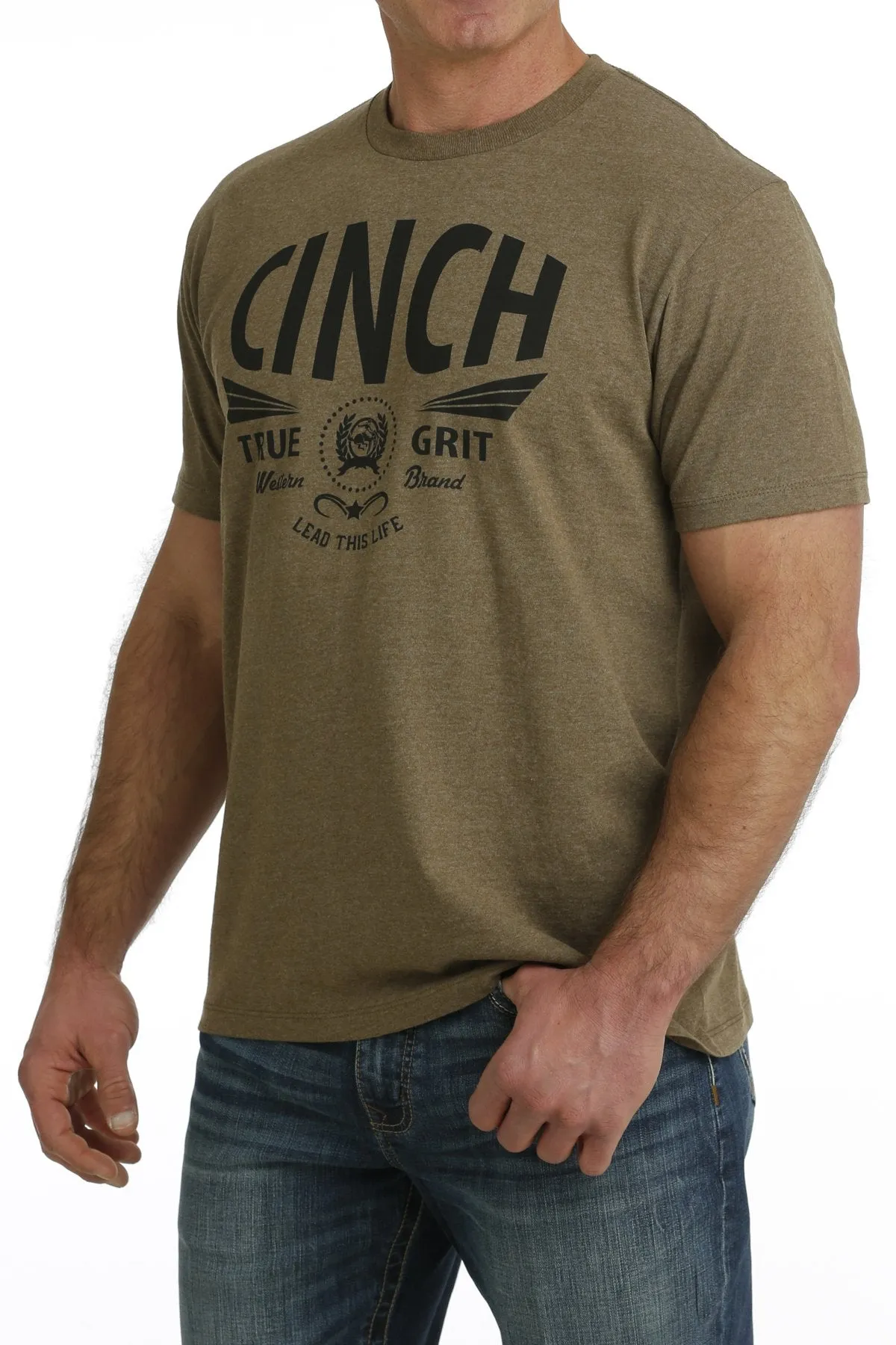 Cinch True Grit Logo Men's T-Shirt