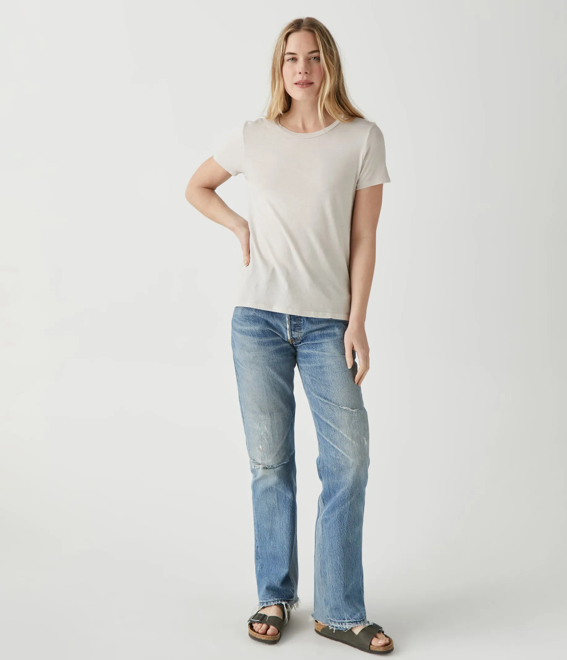 Colleen Crew Neck Tee