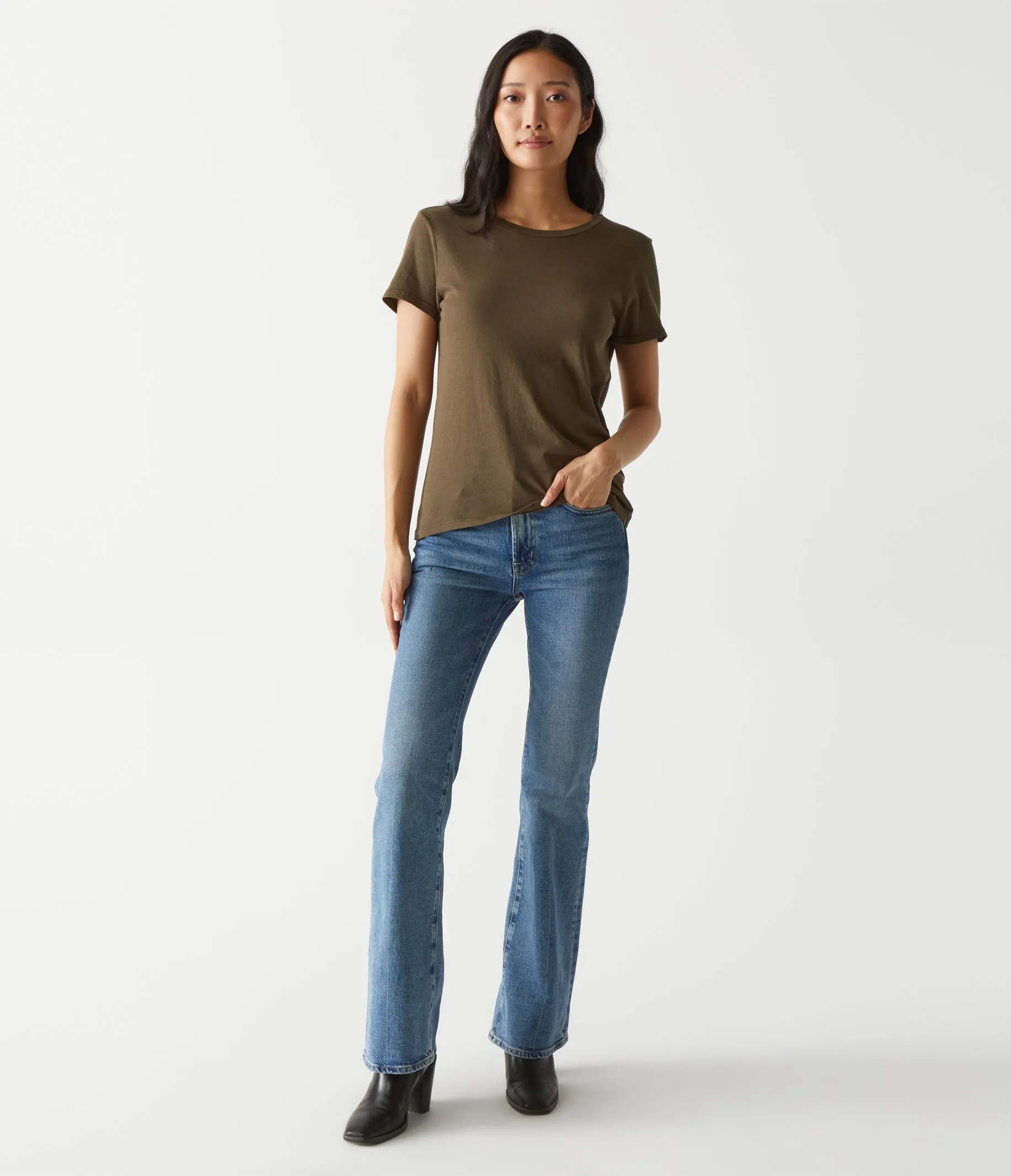 Colleen Crew Neck Tee