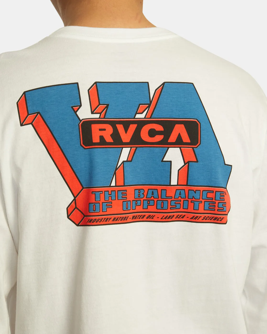 Contract Long Sleeve Tee - White