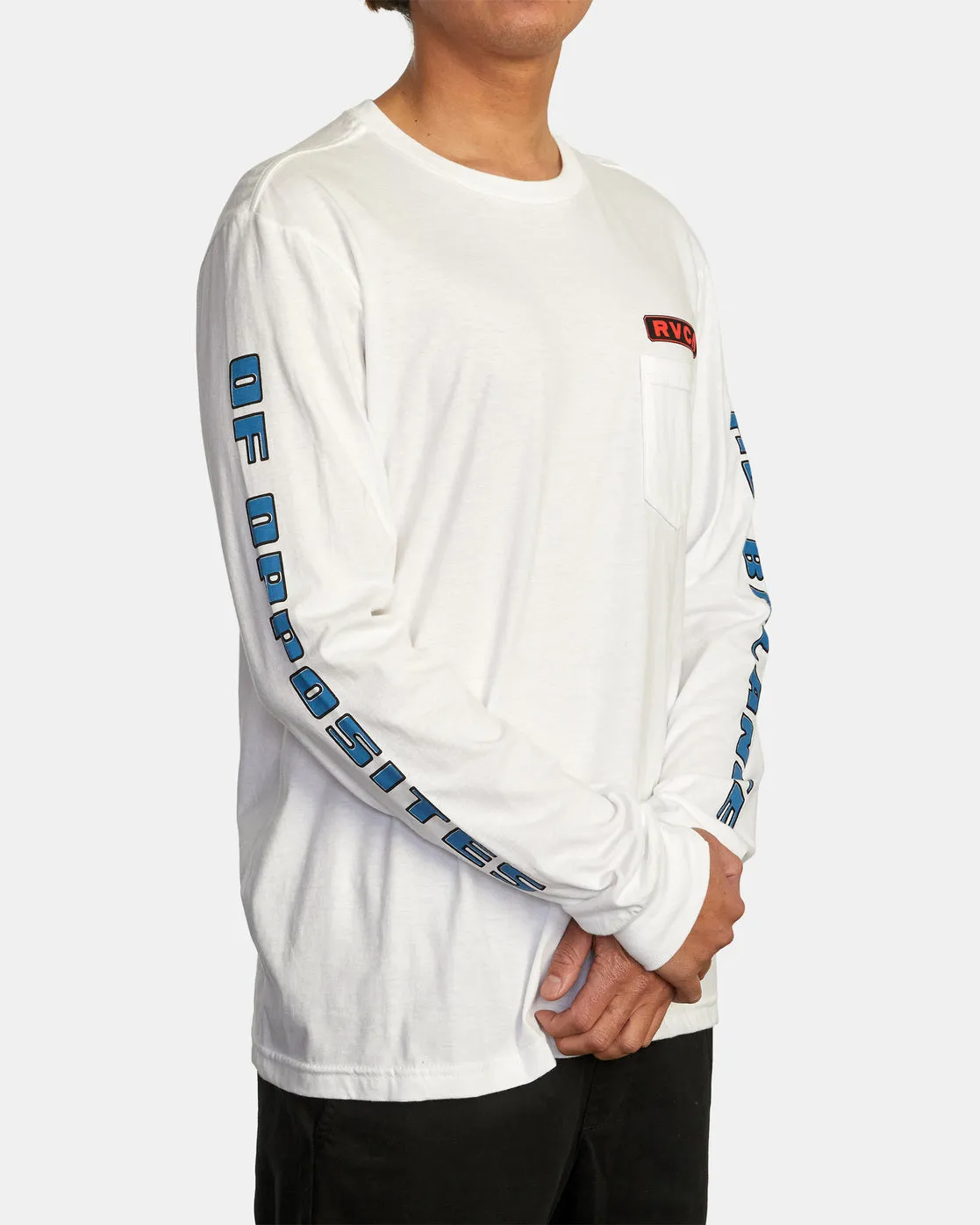 Contract Long Sleeve Tee - White