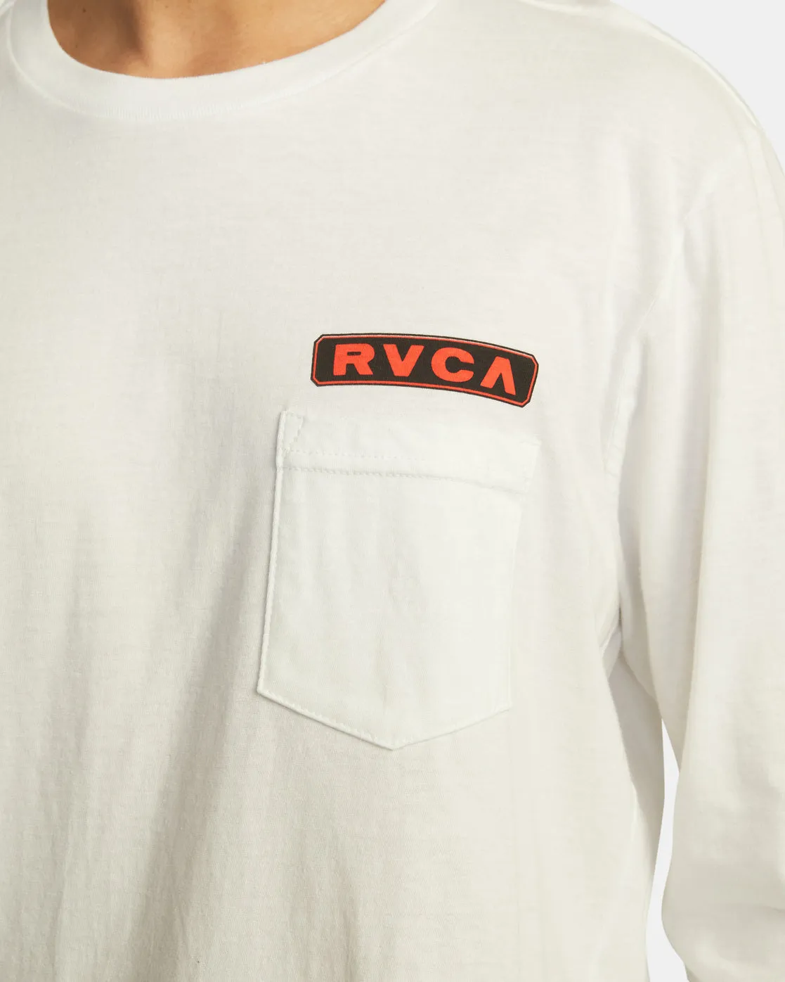 Contract Long Sleeve Tee - White