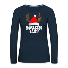 Cousin Crew Christmas Women's Premium Long Sleeve T-Shirt