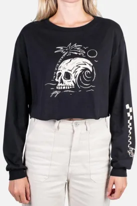 Crush Cropped Long Sleeve