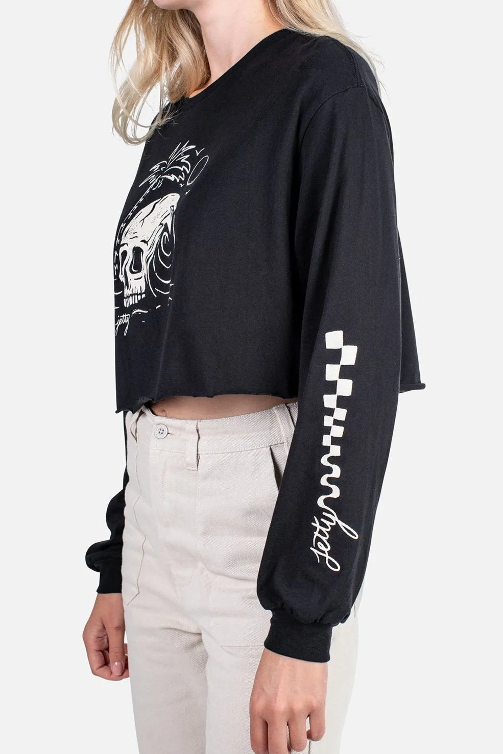 Crush Cropped Long Sleeve