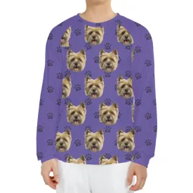 Custom Kids & Adult Pajama Shirt Dog Bone