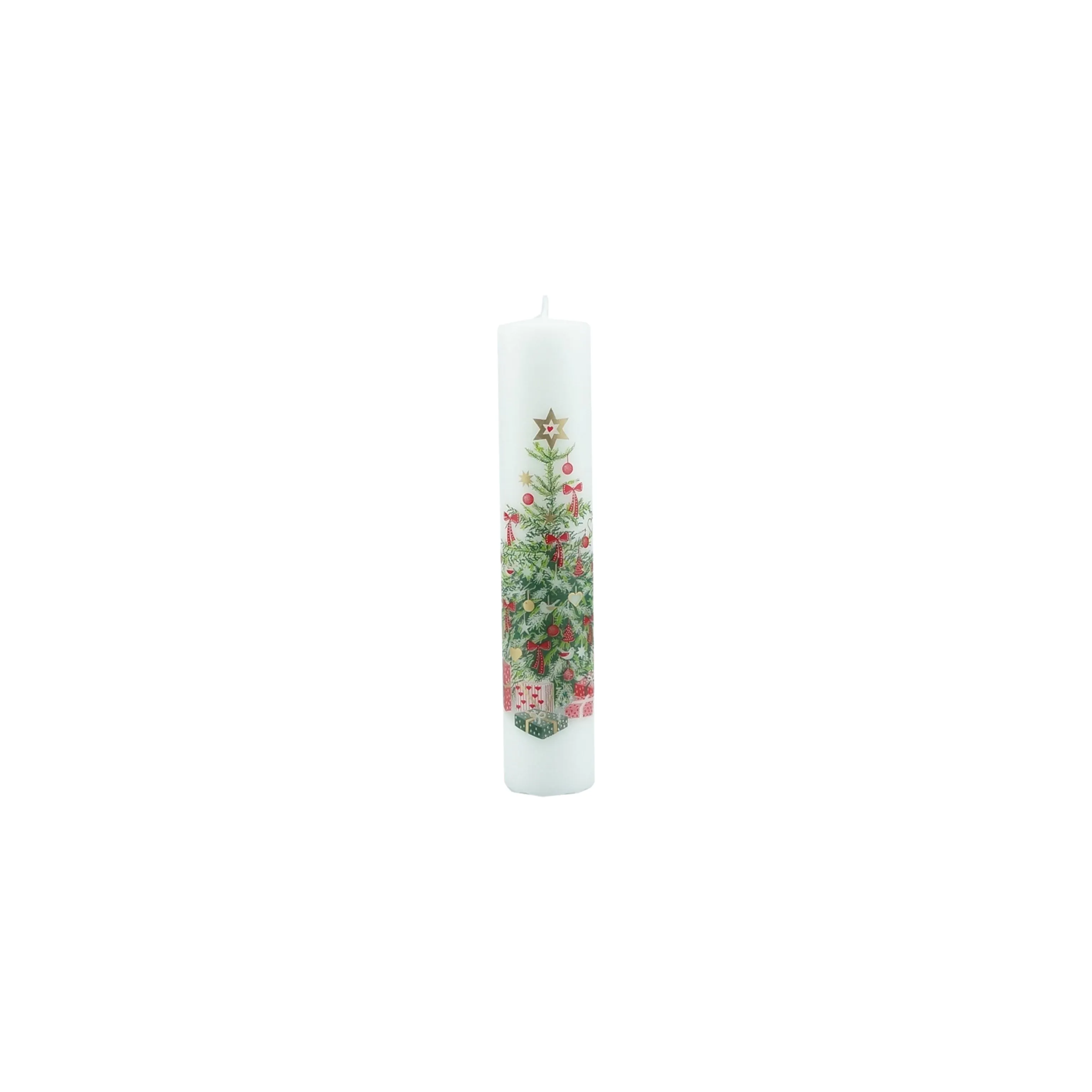 Danish Christmas Pillar Candle