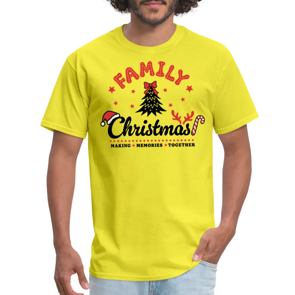 Family Christmas Making Memories Together T-Shirt