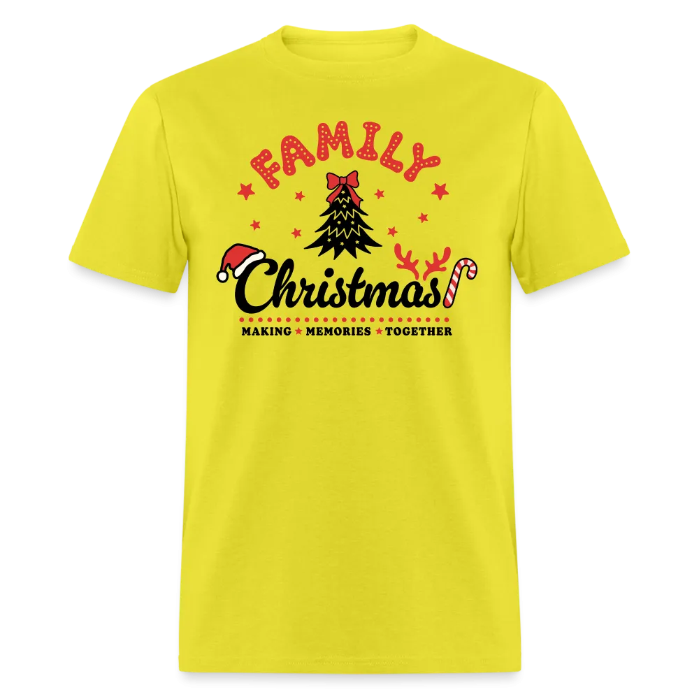 Family Christmas Making Memories Together T-Shirt