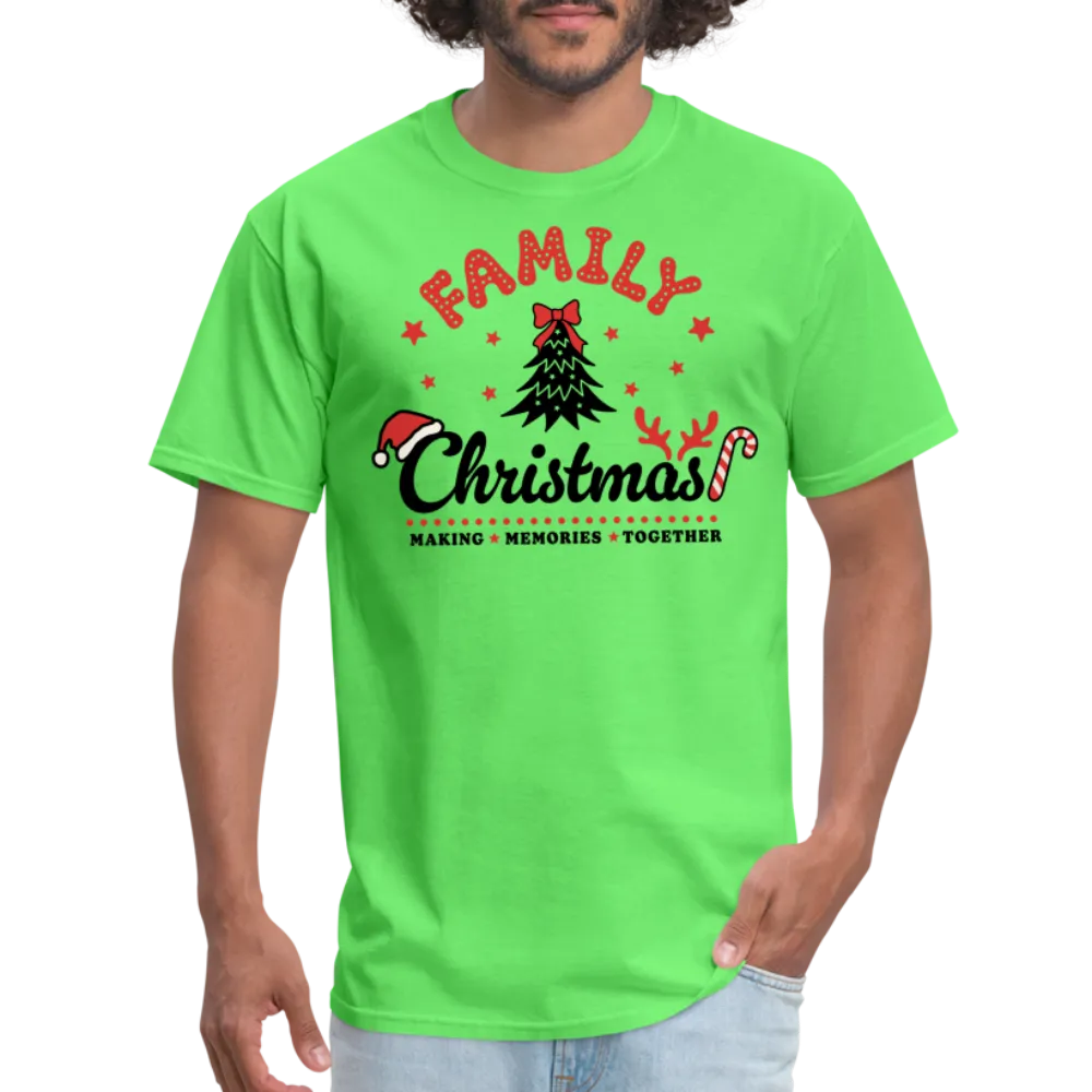 Family Christmas Making Memories Together T-Shirt