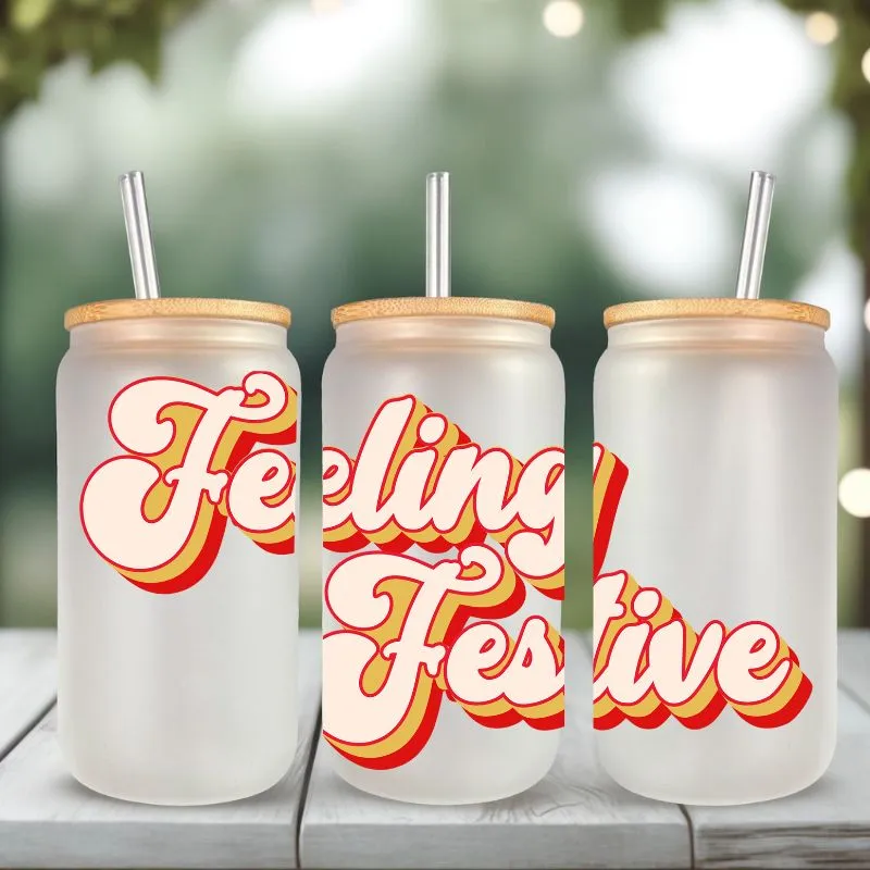 Feeling Festive Holiday PNG Digital Download