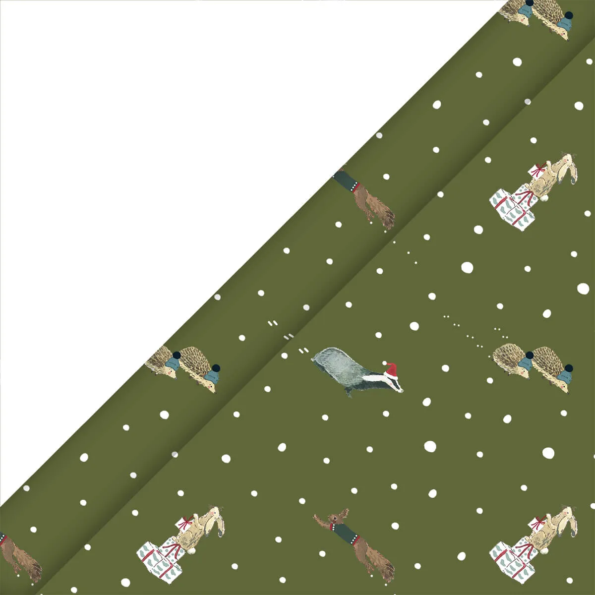 Festive Forest Roll Wrap