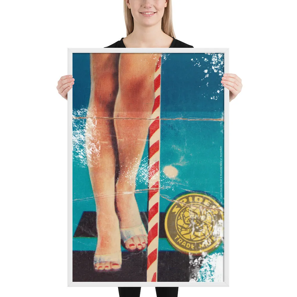 Fireworks Lady Legs | print FRAMED