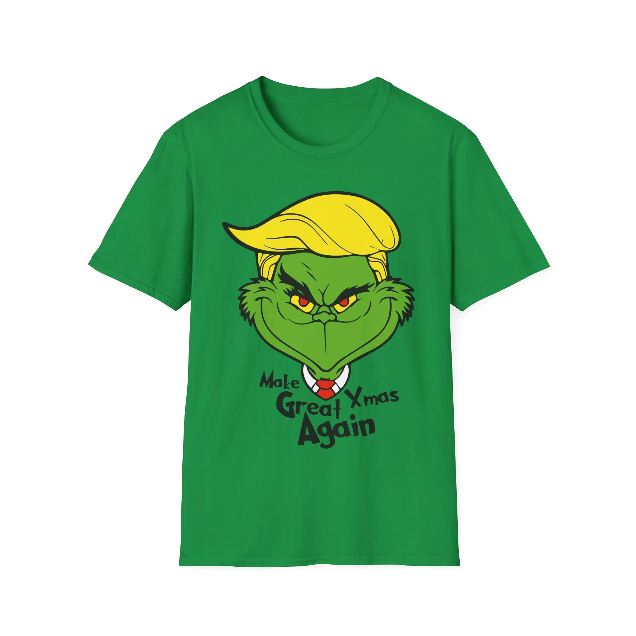 Funny Grinch-Inspired Unisex T-Shirt for Christmas