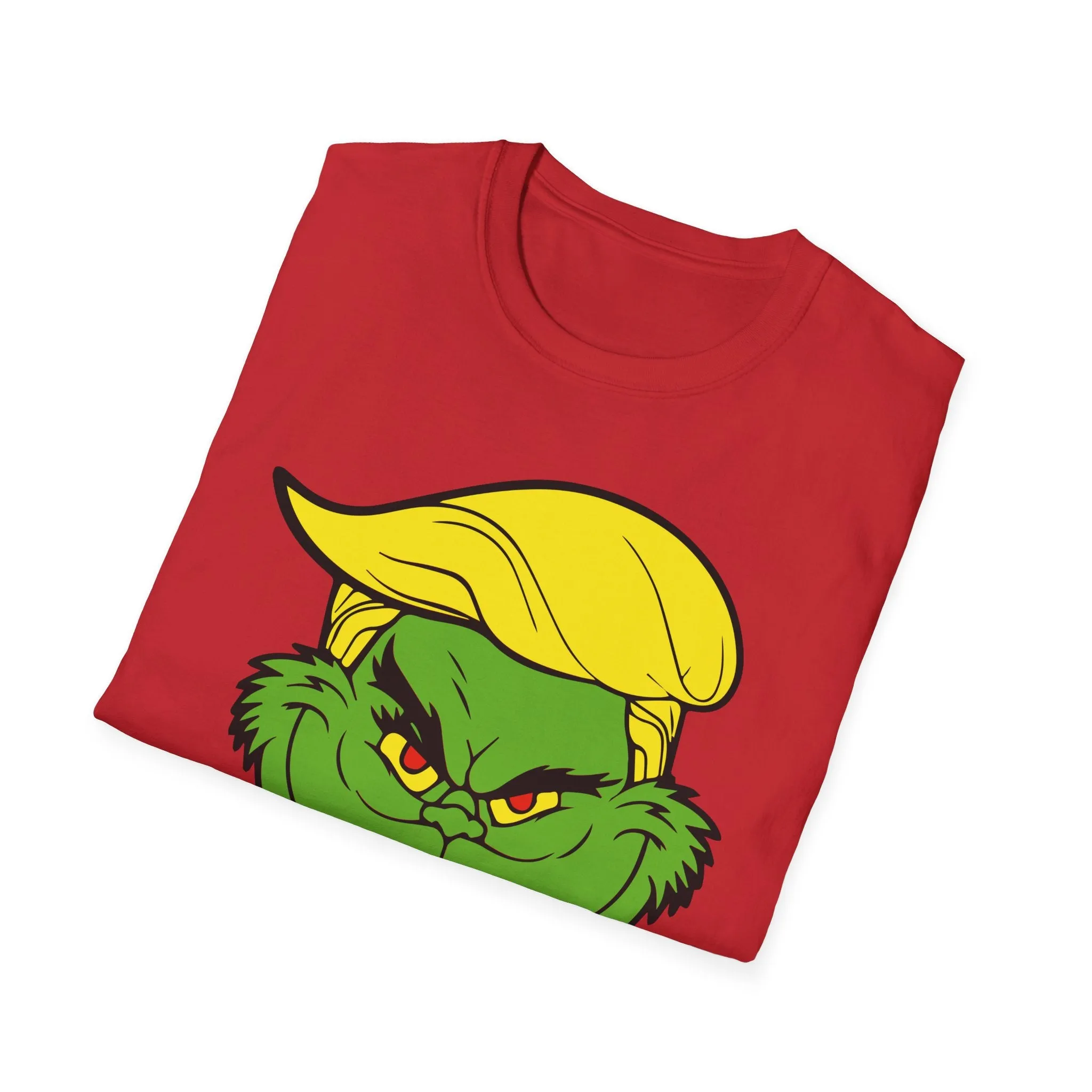 Funny Grinch-Inspired Unisex T-Shirt for Christmas