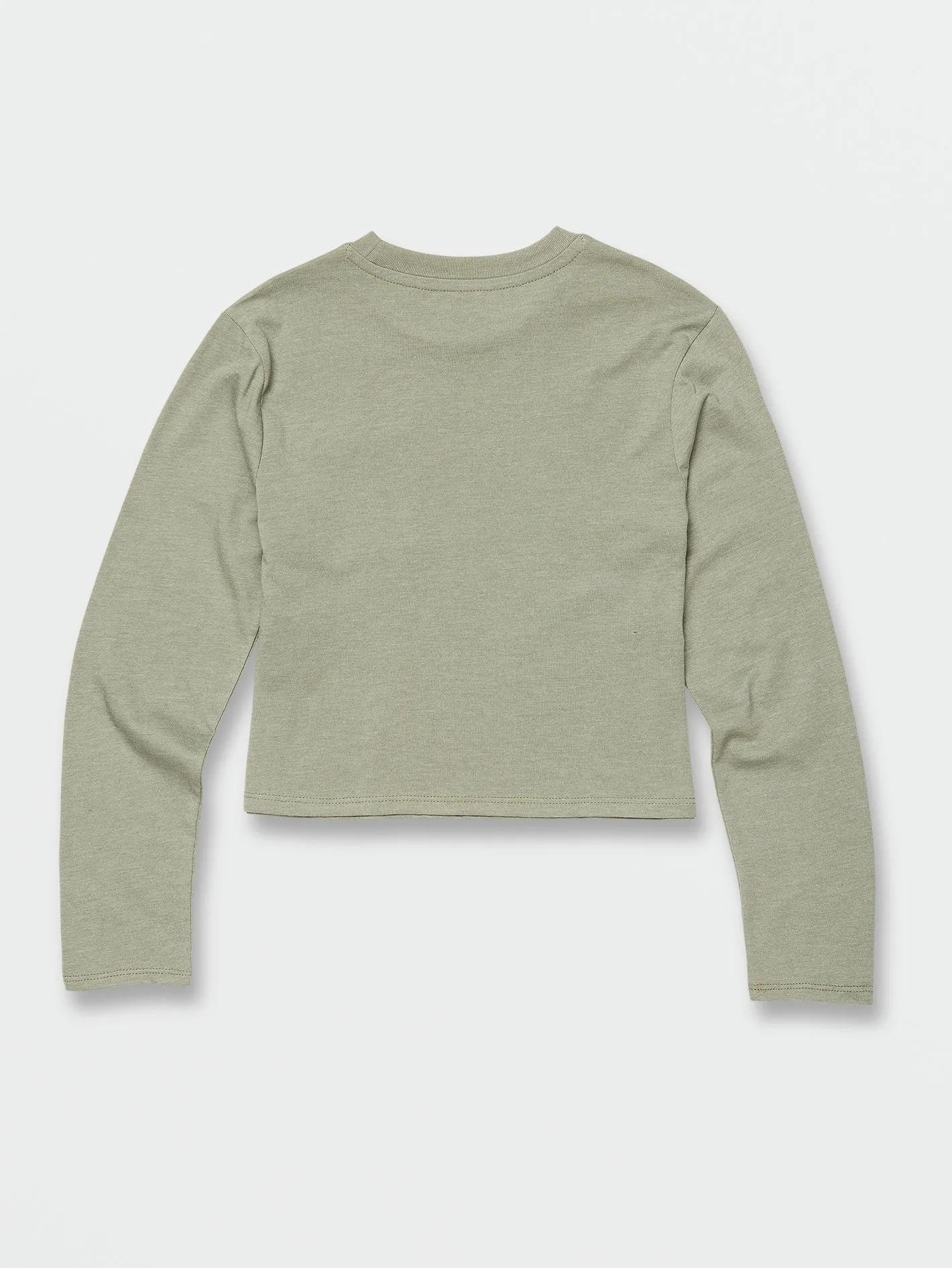 Girls Pocket Dial Long Sleeve Tee - Light Army