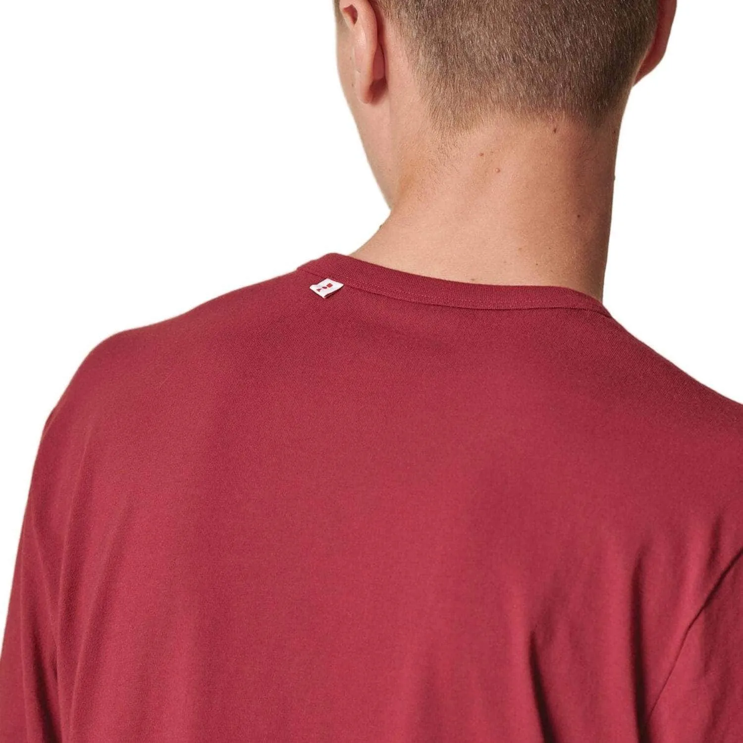 Globe Every Damn Day Long Sleeve T-Shirt - Rhubarb