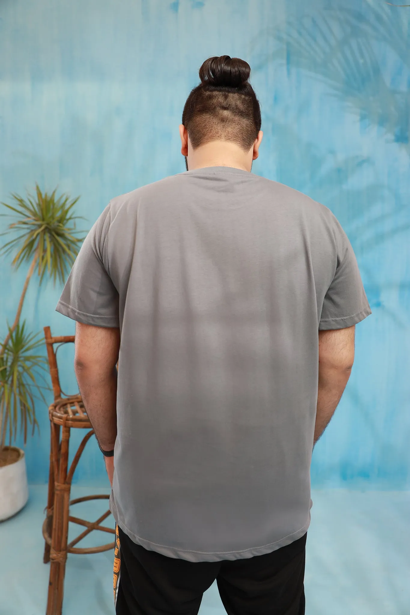 Grey 93 Camo T-Shirt (Plus Size) - P21 - MT0082P
