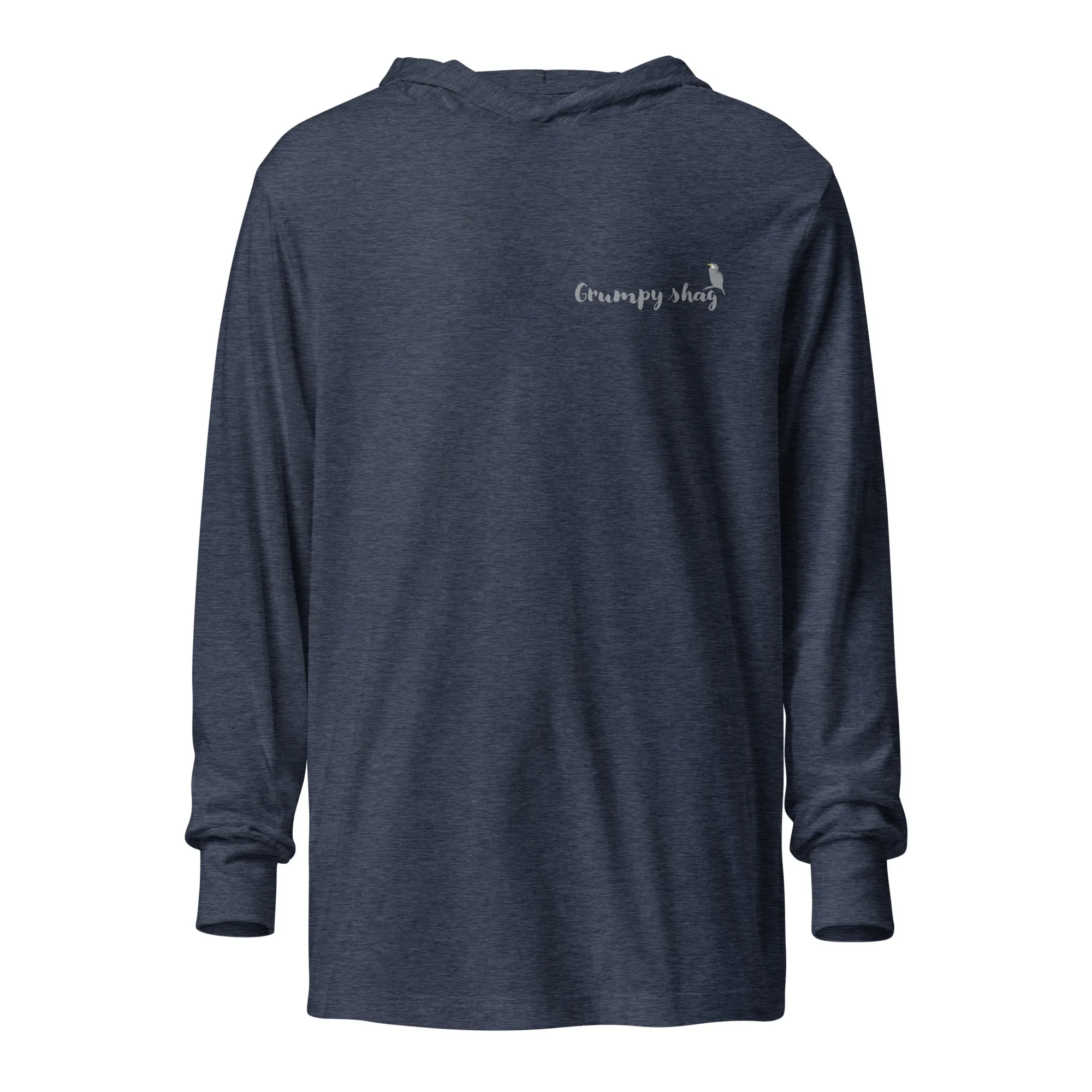 Grumpy shag Hooded long-sleeve tee